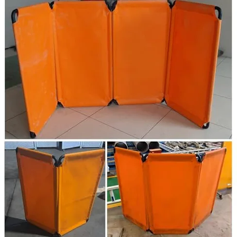 Générique Bâche de soudage en Rouleau, ignifugée, imperméable, résistante au feu et à l'usure, avec revêtement en Silicone. Rideaux de soudage - Écrans de sécurité Mobile